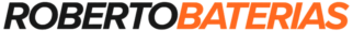 logo roberto baterias em design digital