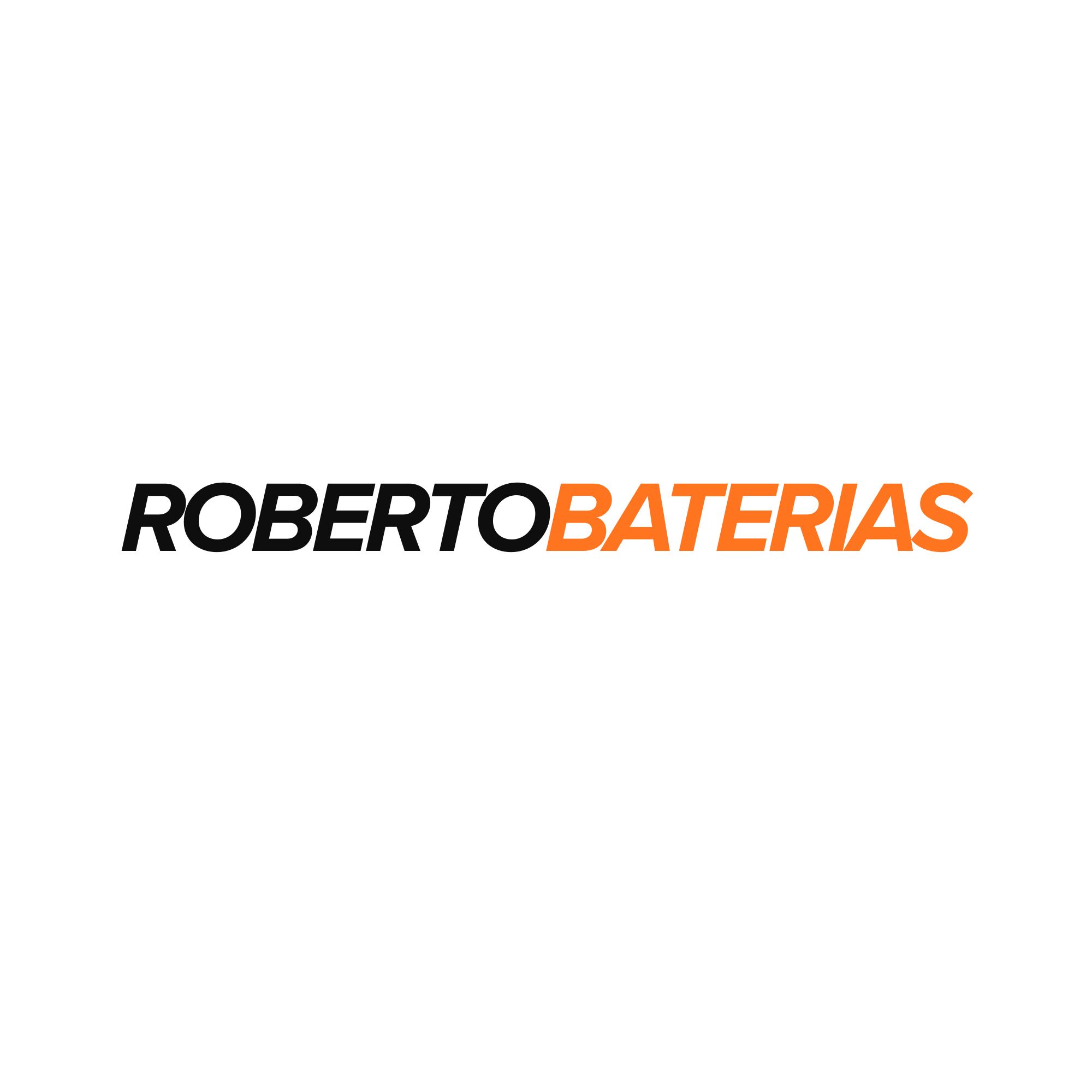 logotipo roberto baterias